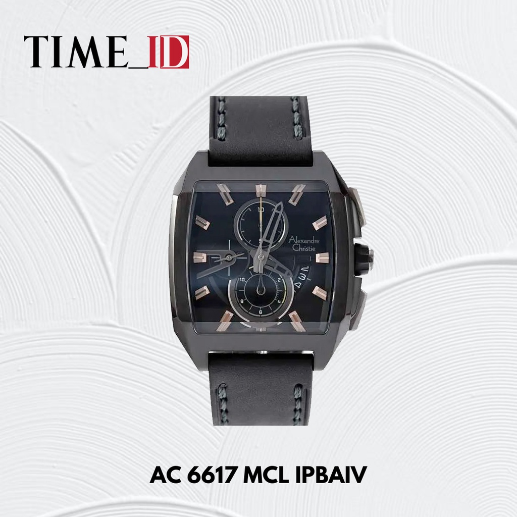 Jam Tangan Alexandre Christie AC 6617 MCL BLACK