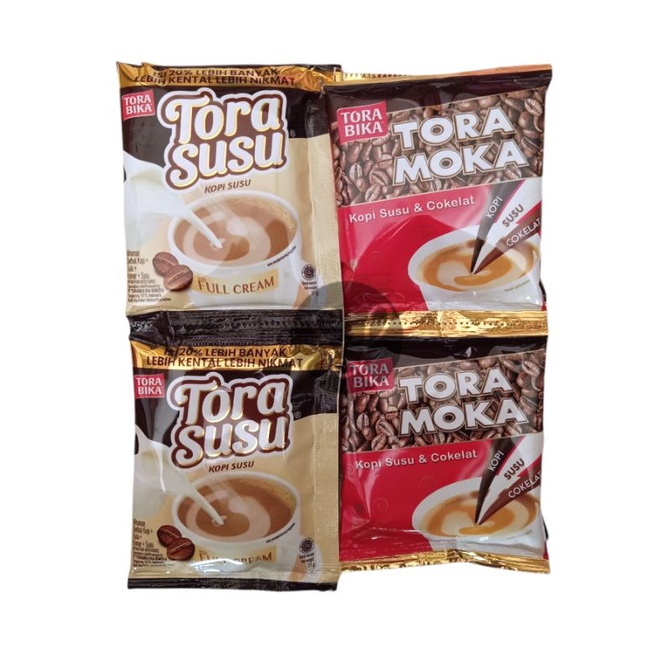 Kopi Torabika Tora Susu Renceng 26gr Torabika Tora Susu Renceng Torabika Tora Moka Renteng Isi 10pc Sachet