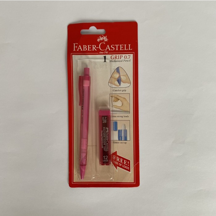 

Hari Ini Pensil Mekanik Grip 0.7 Real Automatic Pencil Pink + Refill Bergaransi