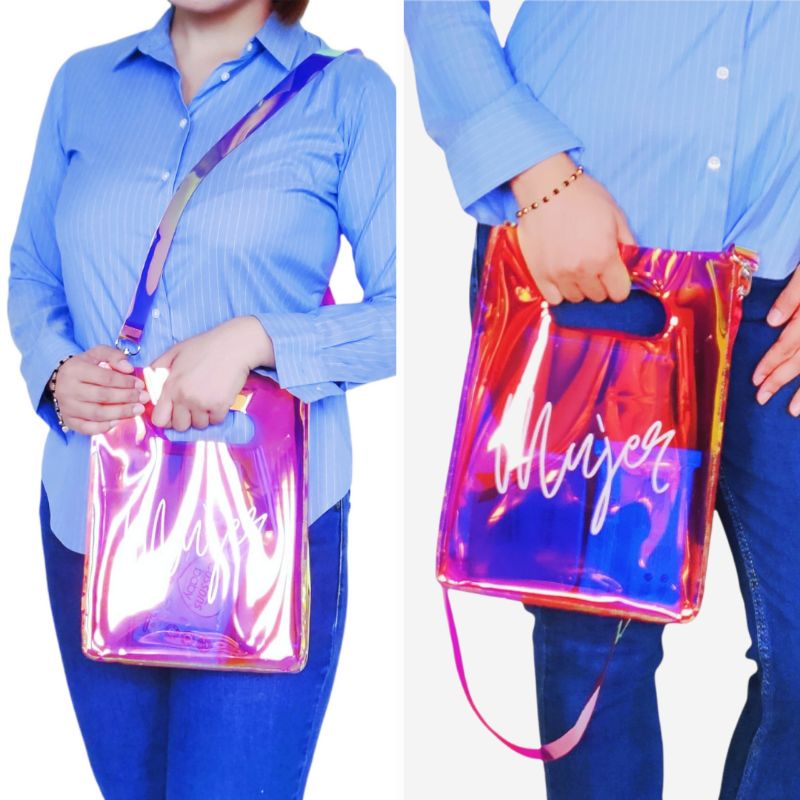 Sling Bag Mika Rainbow Hologram / slingbag /  tas selempang