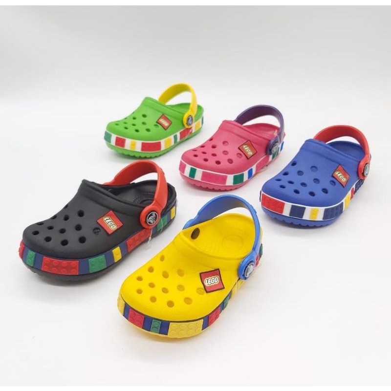 sandal Crocs anak Lego unisex / Crocs Lego / sandal croc