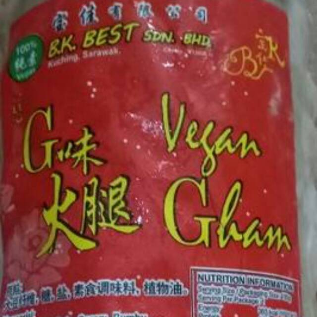 

VEGETARIAN BK BEST G/BBQ HAM VEGAN