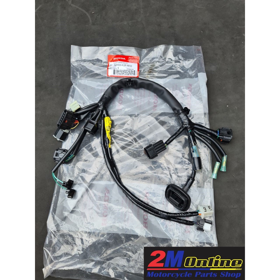 2m Sub Harness Fr Kabel Body Depan Scoopy 2020 Ori AHM 32103-K2F-N10