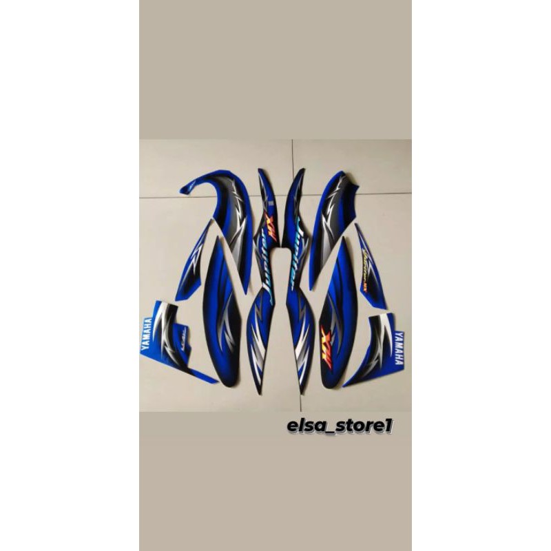 striping jupiter mx old 135 2006 hitam biru