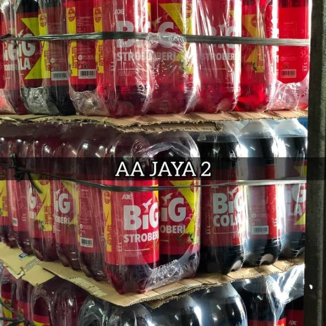 minuman soda bersoda BIG COLA 3.1 LITER JUMBO
