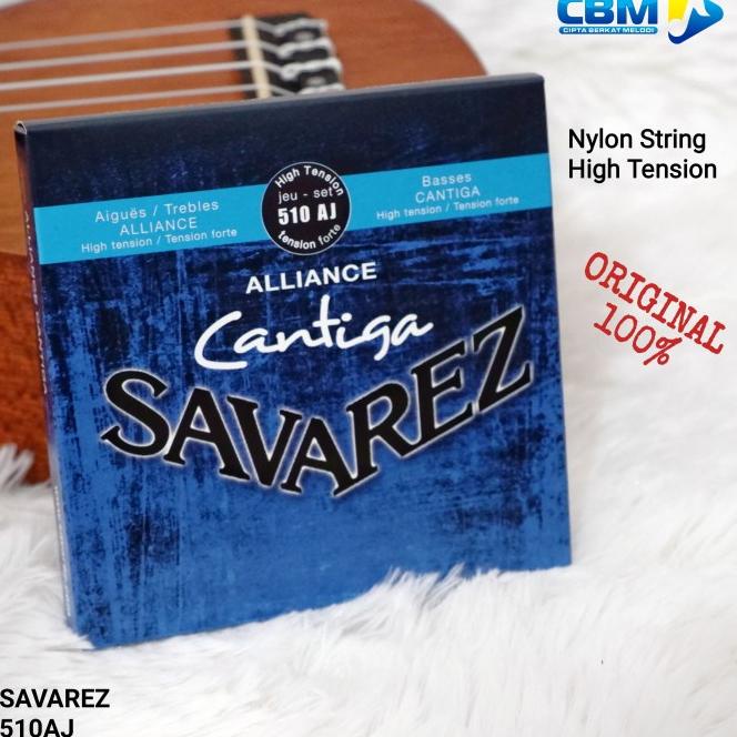 Senar Gitar Nylon Savarez 510 Aj High Tension Senar Savarez 510Aj