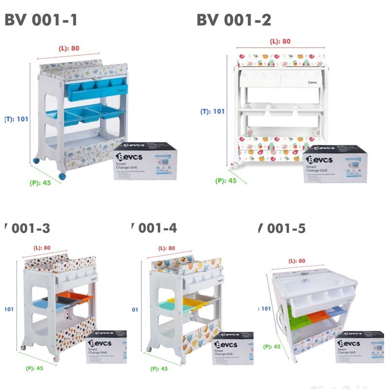 Bevos Baby Tafel 2in1 Baby Bath &amp; Changing Table | Tempat ganti Popok