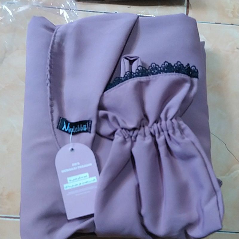 FRENCH KHIMAR . FRENCH KHIMAR RENDA . FRENCH KHIMAR MURAH SET BAHAN WOLFIS-Taro