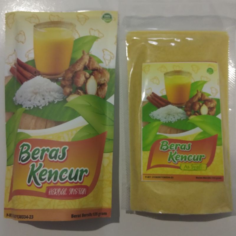 

Beras Kencur Instan berat 100 gram