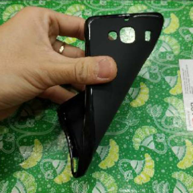 XIAOMI REDMI 2S / REDMI 2 / REDMI 2 PRIME silikon karet hitam soft case capdase mantul