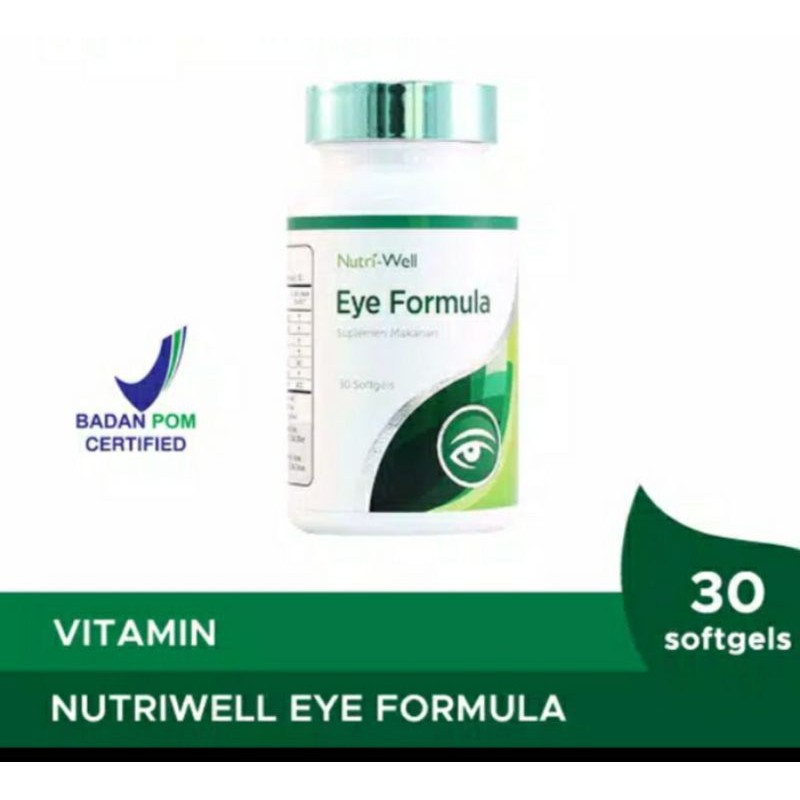 

NUTRIWEELL EYE FORMULA KESEHATAN MATA