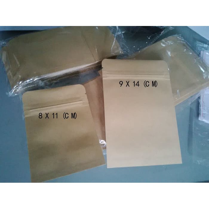 Kemasan sachet untuk kopi/dripbag 15 gram dengan Zipper
