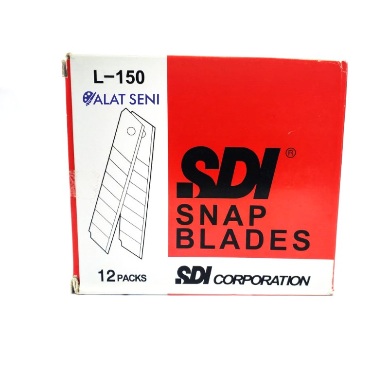 SDI Isi cutter Besar (L150) 18 mm / SDI Spare Blades 1404