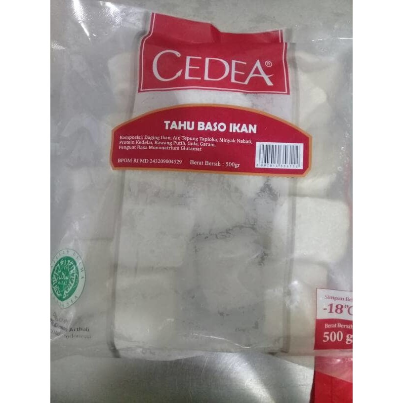 

Cedea Tahu Baso Ikan 500gr