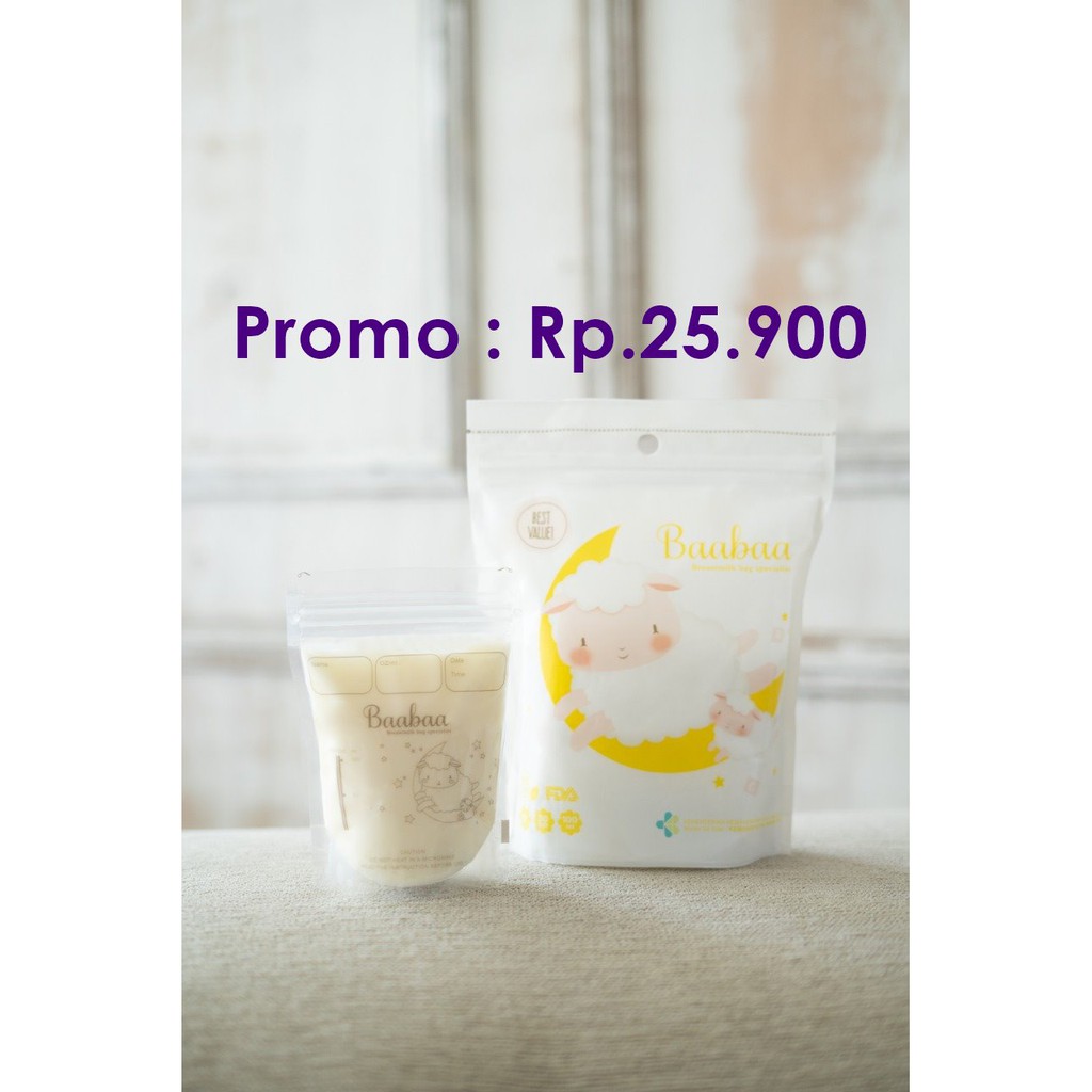 Kantong ASI Baabaa value pack 100ml (30 pcs)