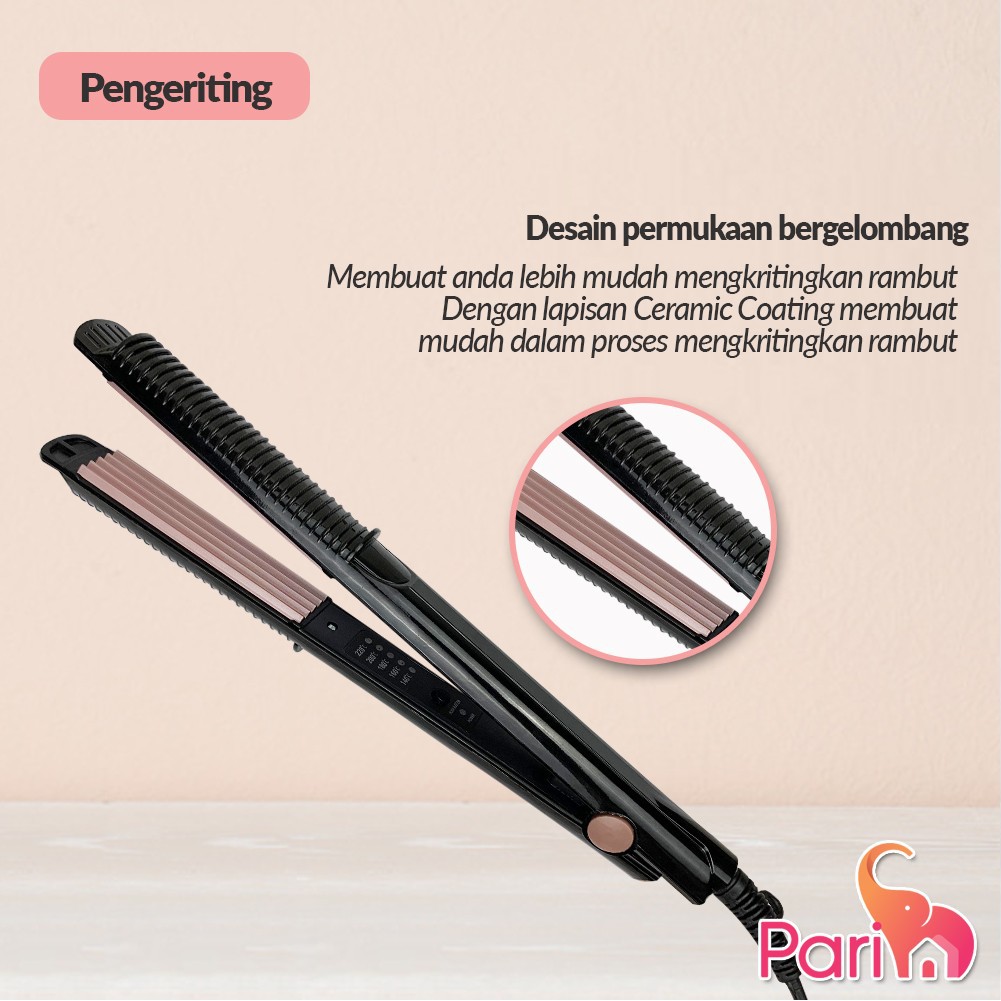 Catokan Pelurus Rambut Catok Pelurus Rambut Hair styler YK DESIGN YK-1625