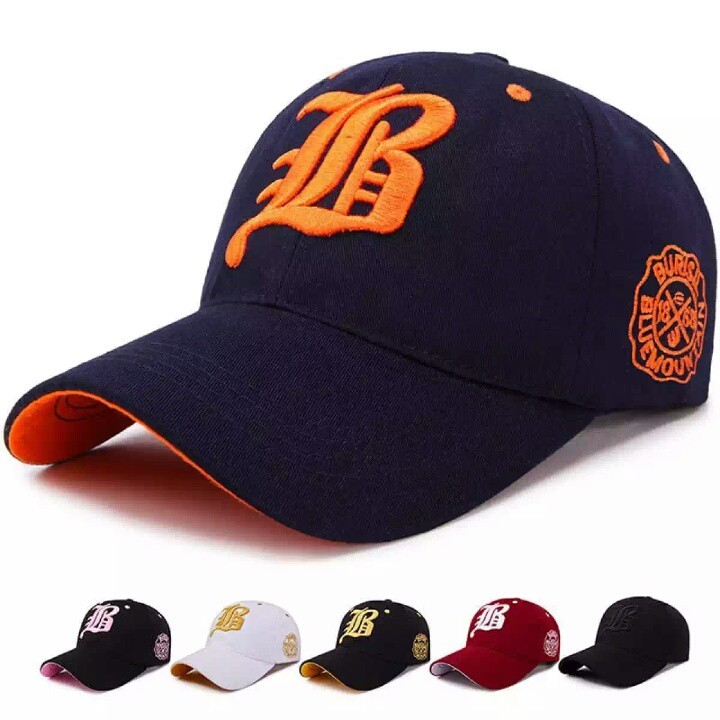 Topi Baseball Bordir Unisex Korean Casual Cap Original Premium