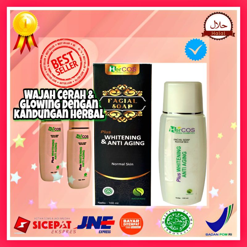 ORIGINAL FACIAL WASH HERCOS SABUN WAJAH HERBAL