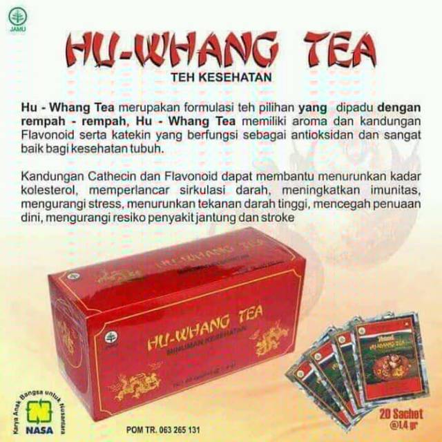 

Teh Pelangsing-Huwang Tea Nasa-Teh Penurun Berat Badan-Teh Kesehatan