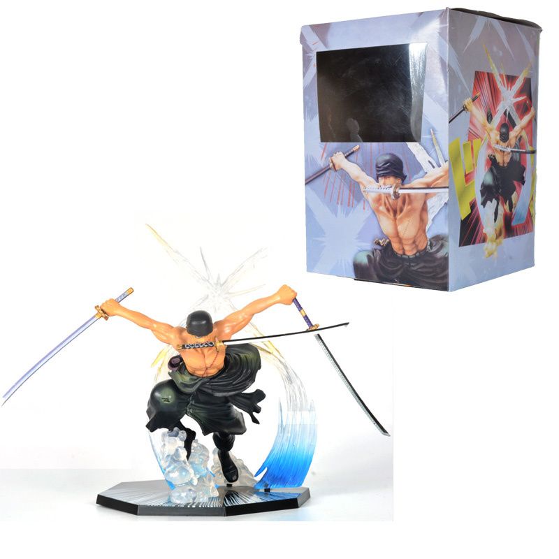 Figure One piece Roronoa Zoro Battle Ver Pajangan Anime One piece