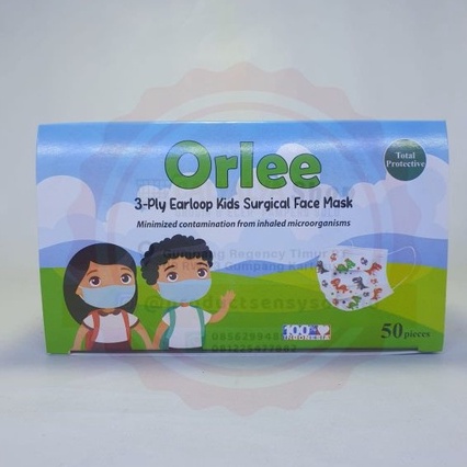 Masker Anak Kids Orlee box 50s