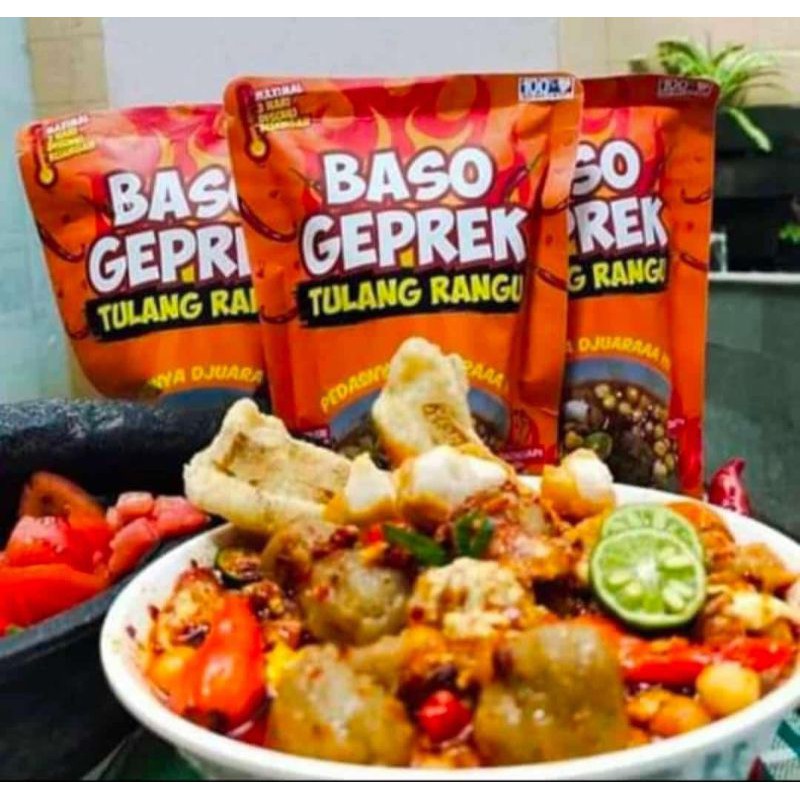 

(Desty Shop) Baso Geprek tulang rangu