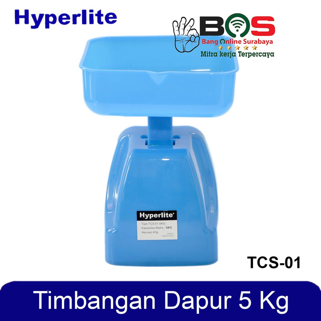 Timbangan Kue Dapur Kitchen Scale Analog Manual 5 KG Hyperlite TSC 01