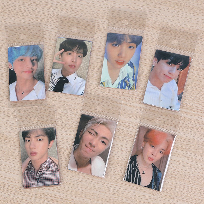 [BS] BISA COD 4pcs KPOP BTS BT21 Photo Card Lomo Card - KP026