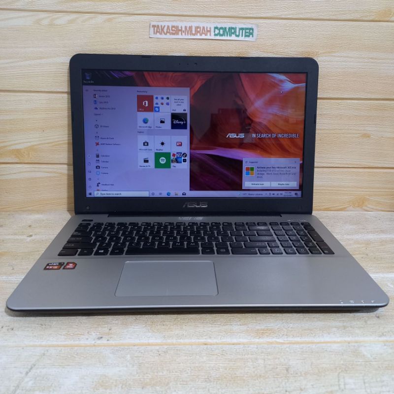 Laptop Asus X555 AMD FX/8GB/1TB Second