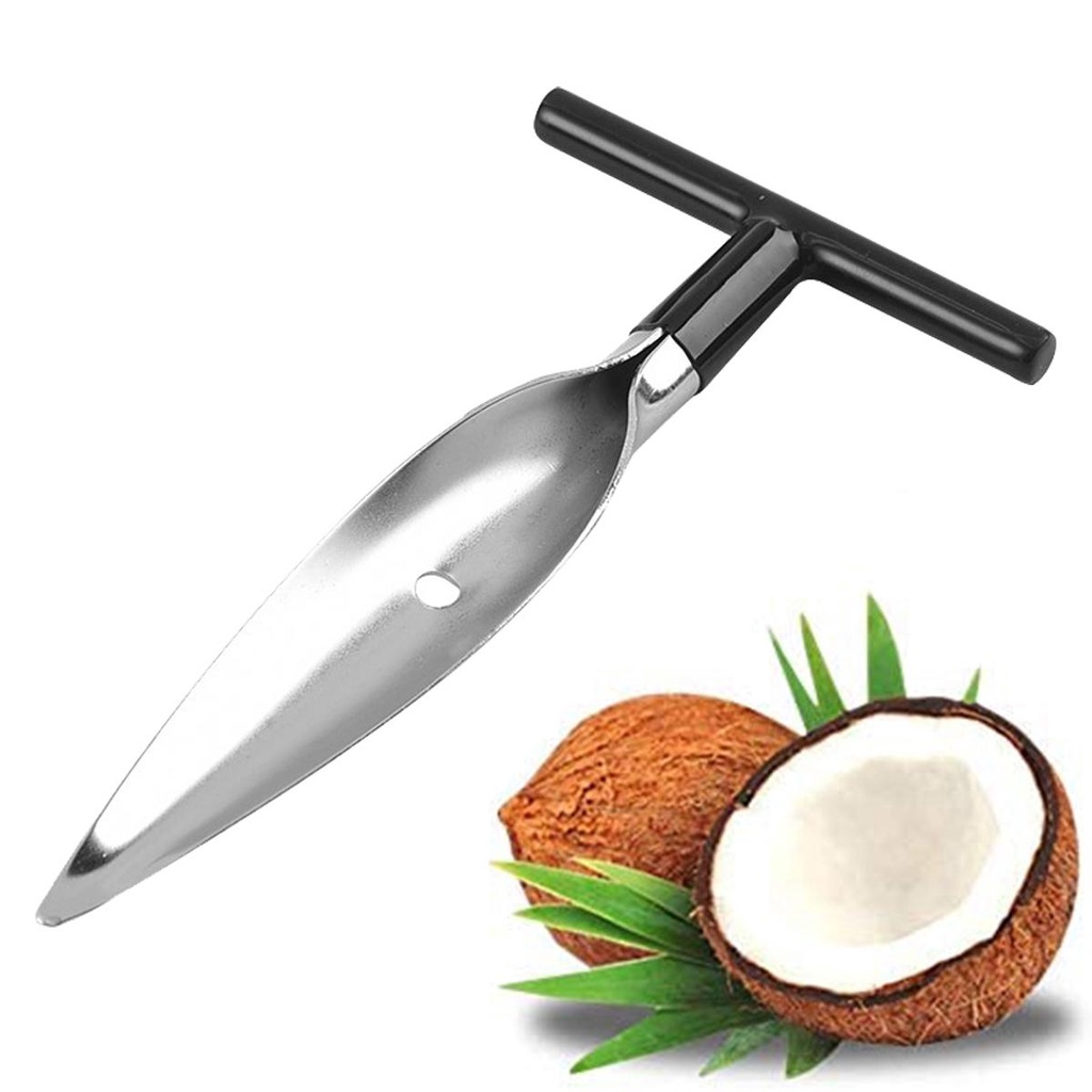 Nickolas1 Coconut Opener Dapur Minum Lubang Potong Coco Air Stainless Steel Aman Alat Buah