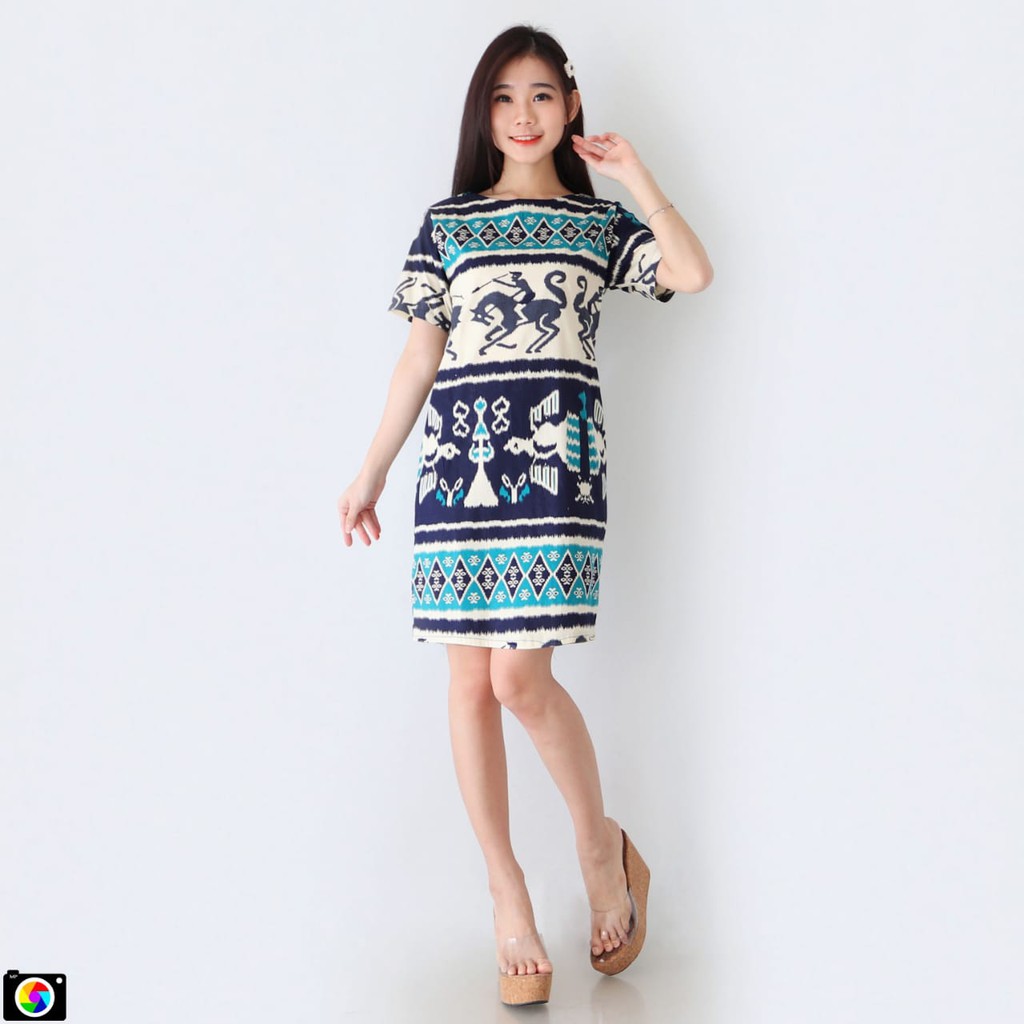 Baju Batik Wanita - Ceongsam Batik Wanita 038 MVP-Tosca Horse