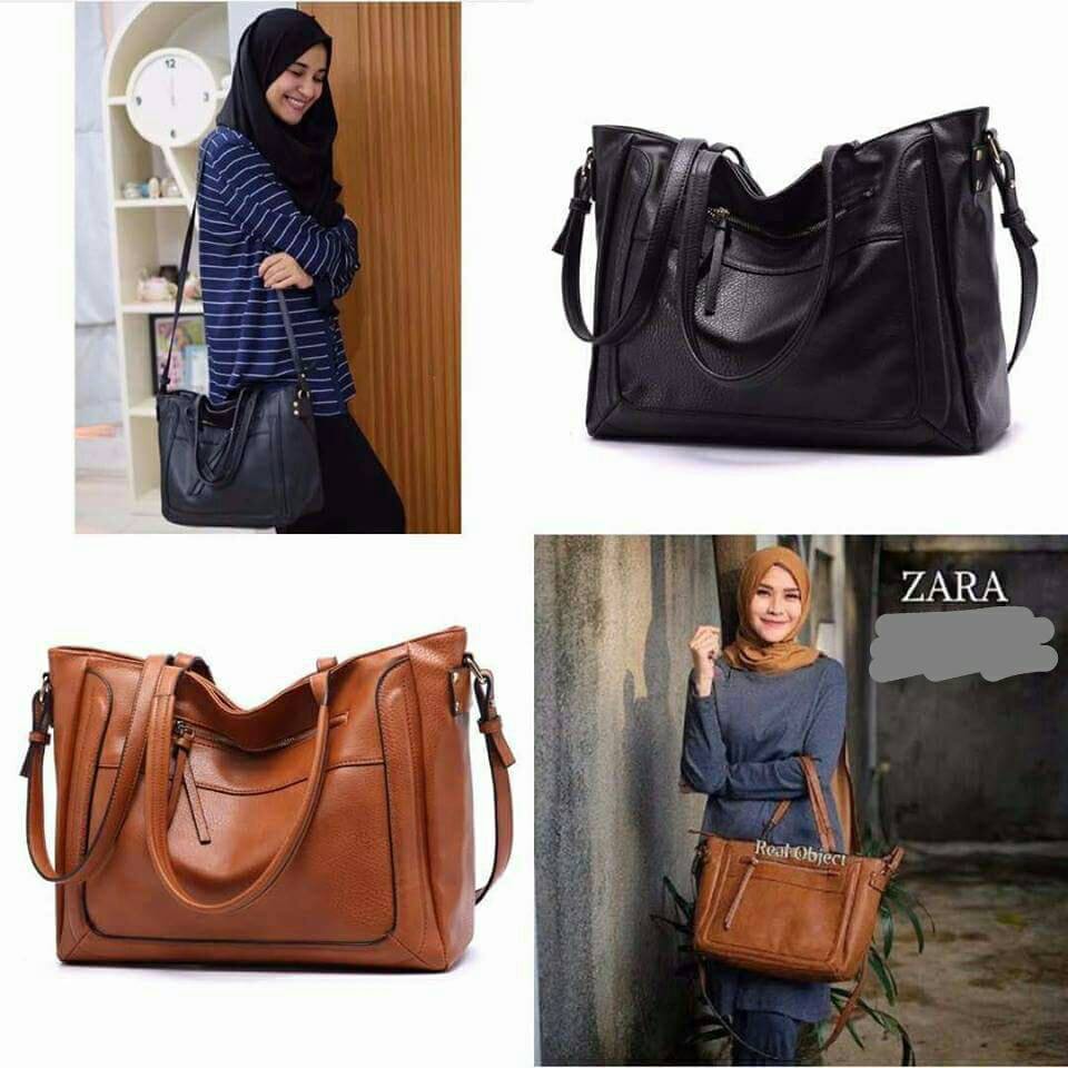 Zara Estrella Tas Wanita Totebag Shoulderbag Women Bag Tas Batam Import Premium