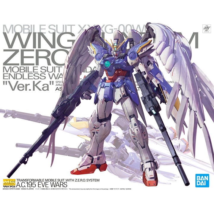 Bandai 1/100 MG WING GUNDAM ZERO EW Ver.Ka
