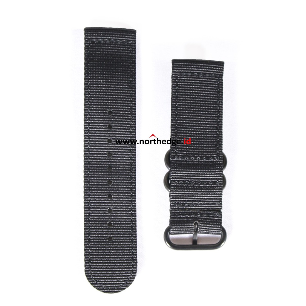 STRAP JAM TANGAN RANGE/ALTAY NYLON BLACK+SCREW