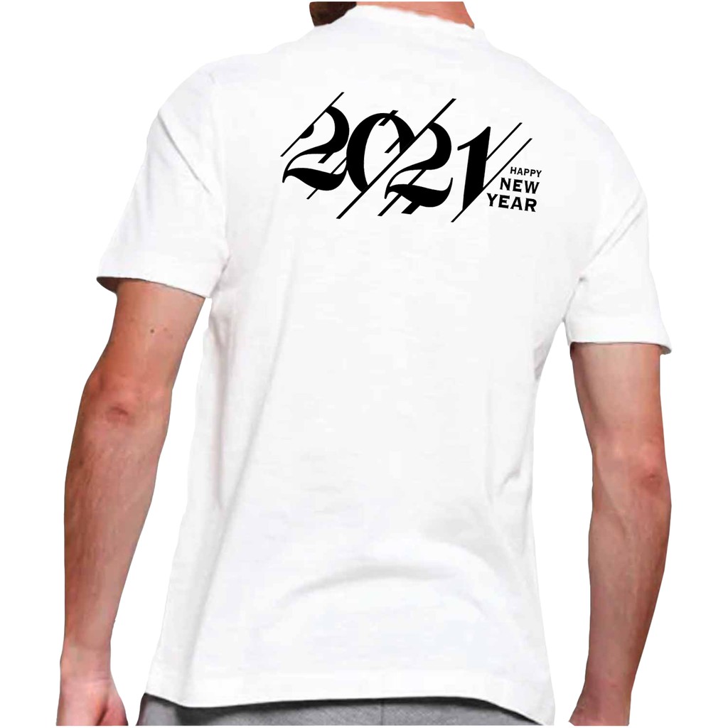 Baju Kaos Pria / Wanita T-Shirt Distro 2021 Gambar Depan Belakang