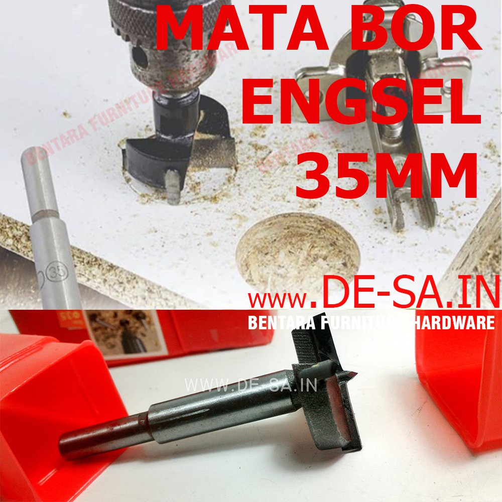 Router Bits - Mata Bor Engsel Sendok 35mm