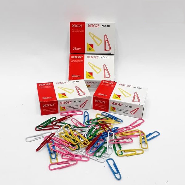 

Paper Clip Warna Warni Deboz No 3 C