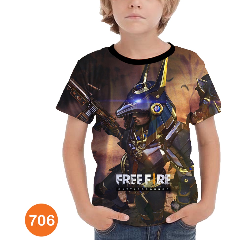 Baju Free Fire Anubis Baju Anak Free Fire #COWO-706