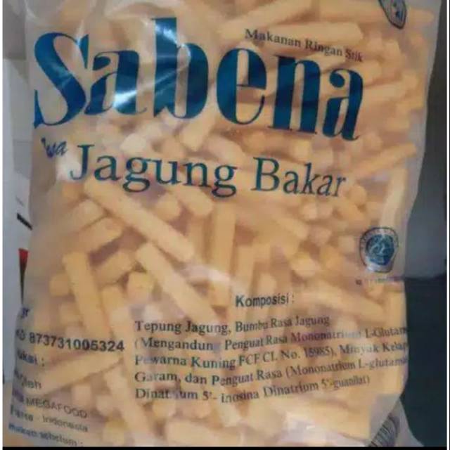 

SABENA STICK JAGUNG BAKAR 360gram