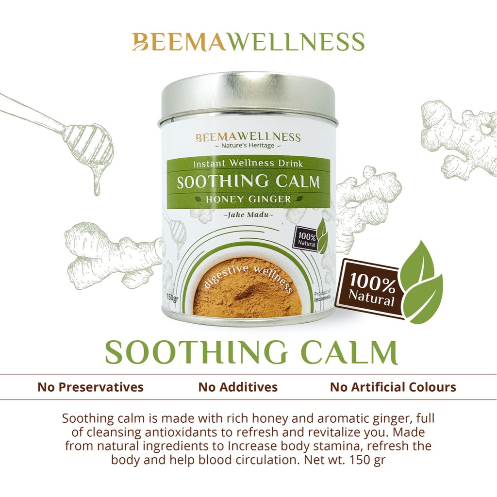 

Beema Wellness Soothing Calm Jahe Madu - 150gr