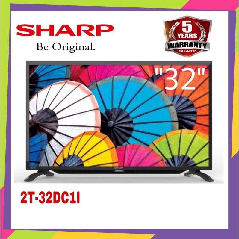 TV SHARP AQUOS LED TV 32 INCH 2T-C32DC1 TV SHARP 32INCI DIGITAL TV DIGITAL