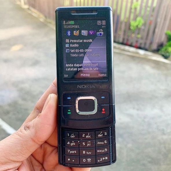 (TERJUAL) NOKIA 6500 HP JADUL BEKAS ORIGINAL SLIDE KLASIK KAMERA MUSIK LANGKA HANDPHONE NOSTALGIA