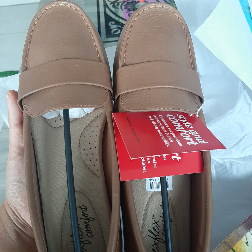 Dexflex Womens Driving Moc - Cognac_15