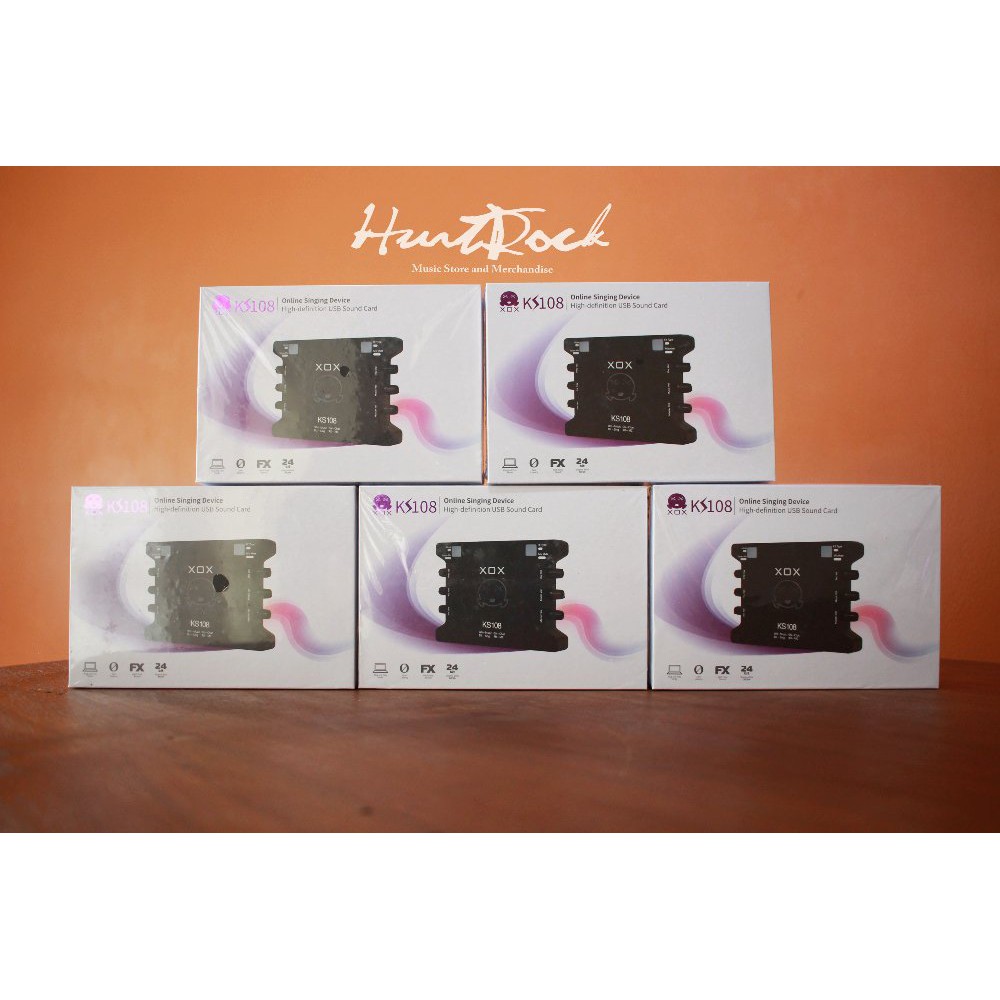 Soundcard / Audio Interface Recording Usb XOX KS108 Murah Di Bandung