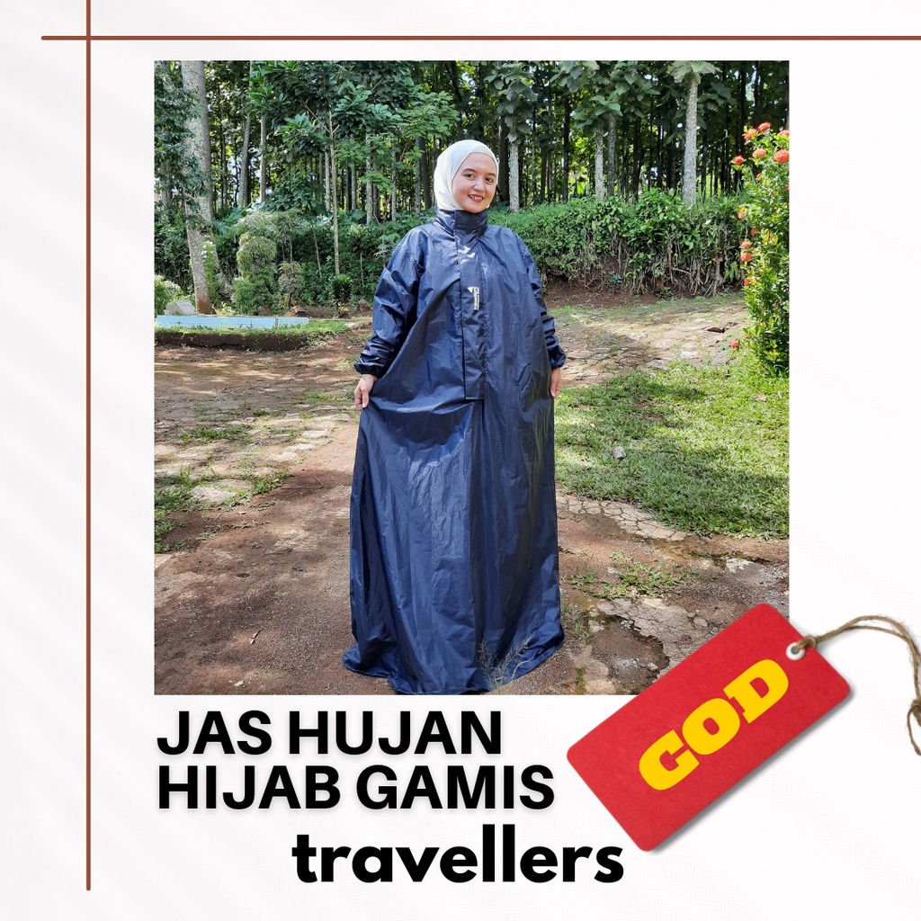 Jas Hujan Wanita Gamis Hijab Syari Syar i