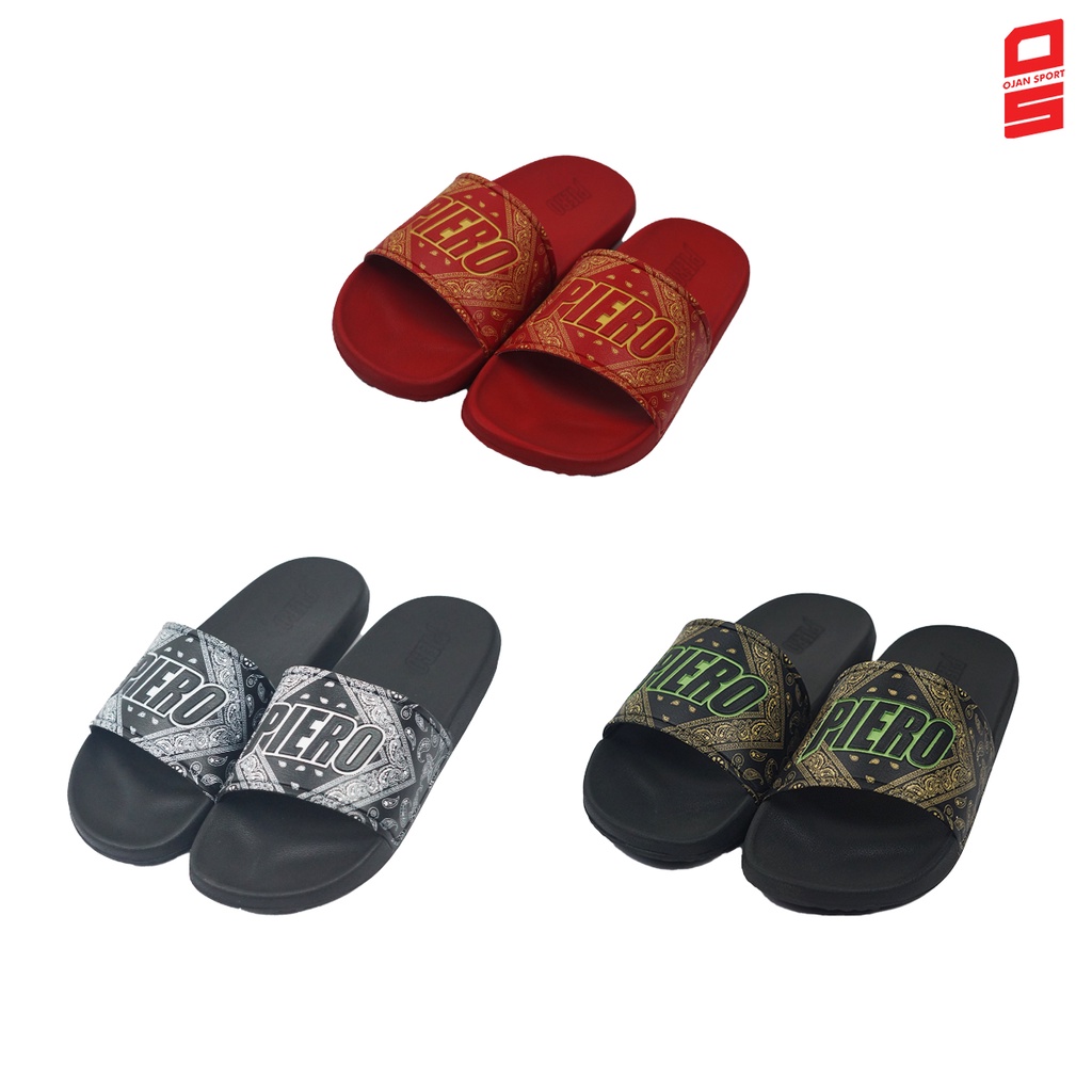 NEW ARRIVAL OJANSPORT SANDAL PIERO PUNA PAISLEY ADRENALINE RED ORIGINAL NYAMAN BERKUALITAS