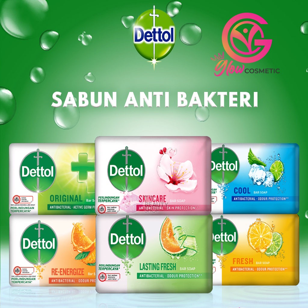 DETTOL BAR SOAP ANTIBACTERIAL 100 GR (SUPER HEMAT ISI 5)