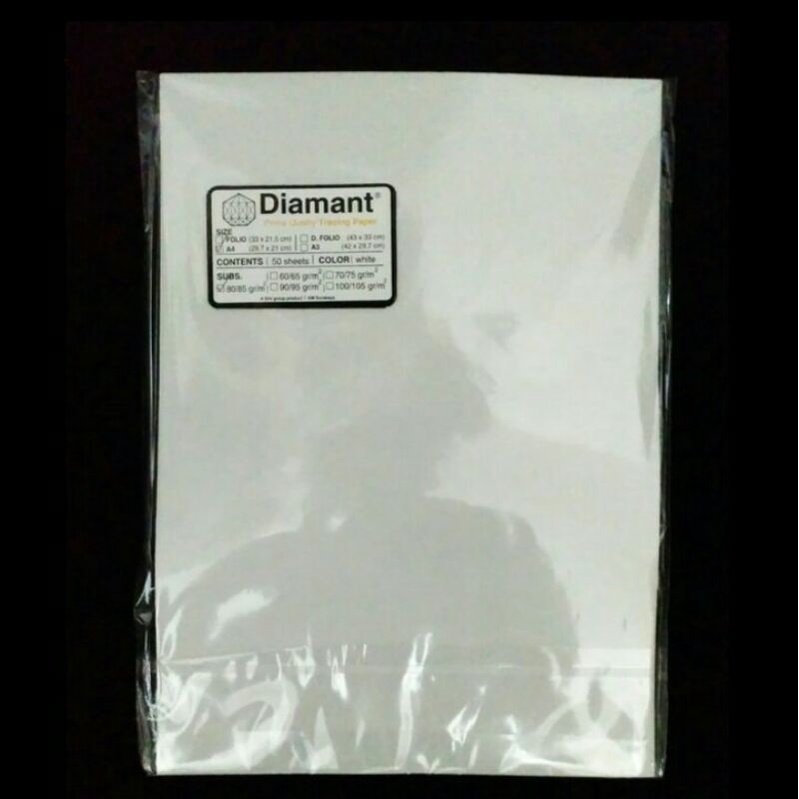 

Kertas Kalkir Folio F4 80/85 gr F4 Diamant Tracing Paper