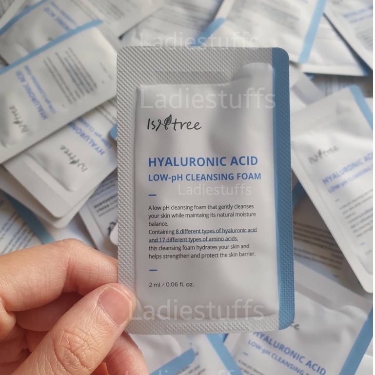 Jual ISNTREE Hyaluronic Acid Low-pH Cleansing Foam SAMPLE SACHET 2ml ...