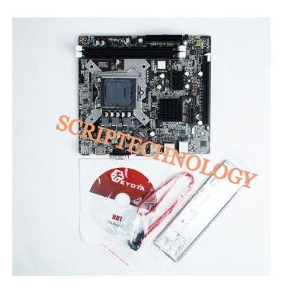 Motherboard H81v  SC 1155 LGA garansi resmi